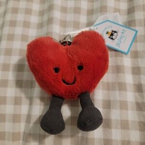 Jellycat Amuseable Heart Bag Charm